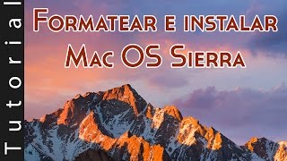 Cómo formatear Mac e instalar macOS Sierra [upl. by Attiuqram623]