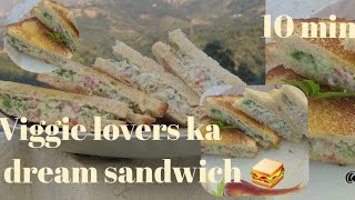 Sandwich main kya hai  Dekhiye iss video main l 🤤😋🤯 l 10 min banaye sandwich ka baap l 🤤 [upl. by Aneelas]