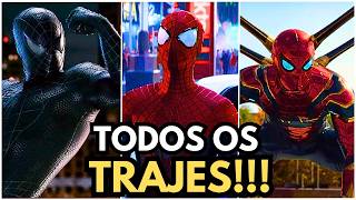 TODOS OS TRAJES DO HOMEMARANHA [upl. by Neelrahs]