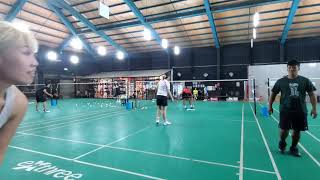 翔豐 單打教練課 呂家弘教練 Single Coach Class in Xiang Feng Badminton with Coach Lu ChiaHung [upl. by Marilee]