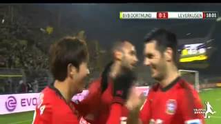 Borussia Dortmund vs Bayer Leverkusen 01  Alle Tore amp Highlights  Son Hm  7122013 [upl. by Amsaj]