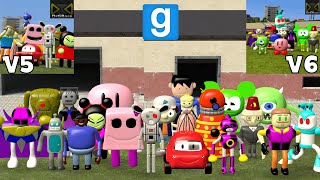 Gmod 3D Memes Nextbots V5 and V6  Memes in 3D █ Garrys Mod █ [upl. by Britney]