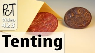 Tenting Polymer Clay Baking Tip To Avoid Scorching [upl. by Durarte]