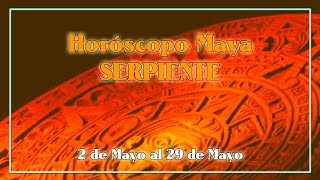 Horóscopo Maya Serpiente  Características [upl. by Atolrac615]