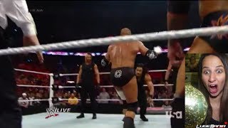 WWE Raw April 7 2014 Daniel Bryan vs Triple H with The Shield FACETURN Live Commentary [upl. by Walcoff]