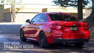 BMW M240i M Performance Exhaust  Dinan Midpipe in Traction Mode [upl. by Katz]