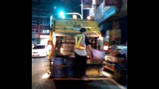 Garbage day in Tainan Taiwan [upl. by Aniar814]