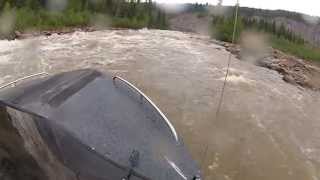 Part 2 Jet Boating the lower section of the Kakwa River from the Smokey River to the HWY 40 Bridge [upl. by Ocsinarf775]