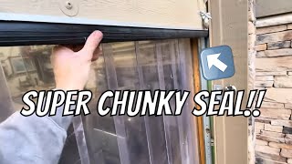 Heavy duty DIY garage door seal upgrade instructions and review [upl. by Aisatna]