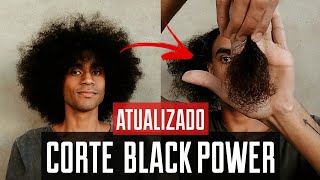 CORTE CABELO CACHEADO MASCULINO atualizado  BLACK POWER  Juliano Souza [upl. by Myrle579]