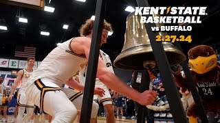 Kent State Mens Basketball vs Buffalo 22724  Highlights [upl. by Kelli293]