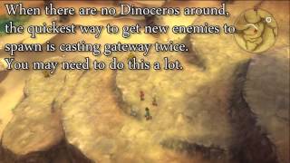 Ni No Kuni  How to catch the Dinoceros [upl. by Virgilio]