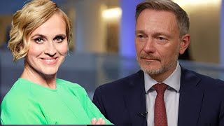 Miosga befragte Lindner hart und gnadenlos [upl. by Annekahs]