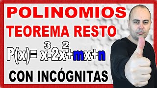 💥Ejercicio Del Teorema Del Resto En Un POLINOMIO Con PARÁMETROS💥 [upl. by Artemus]