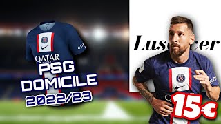 UNBOXING MAILLOT DE FOOT À 15€  PSG  LUSOCCER [upl. by Amin]