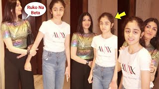 Rishi Kapoor Granddaughter Samara Sahni Looks NERVOUS While Facing Camera  Riddhima Kapoor Daughter [upl. by Collbaith194]