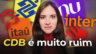 3 RAZÕES PARA NÃO INVESTIR EM CDB ETF de renda fixa é melhor [upl. by Atiuqrahs]