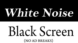 No Ad Breaks 12 Hours of White Noise For Sleeping 💤 Reduce Stress Sleep Study and Concentration [upl. by Heywood268]