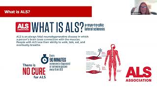 Understanding Amyotrophic Lateral Sclerosis ALS w Laurie McFarren Aug 1 2024 [upl. by Wylen]