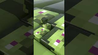 Poisoned Steve Rolling minecraft [upl. by Tnafni]