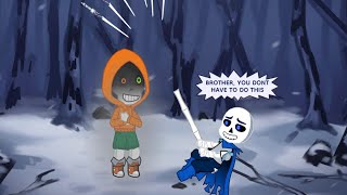 UNDERSWAP  TSSwap react to DustTrust Part 1 Papyrus Encounter [upl. by Irret]