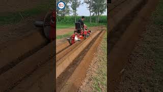 Mini Tractor Trencher Suitable For Trenching In Greenhouses [upl. by Ahseki979]