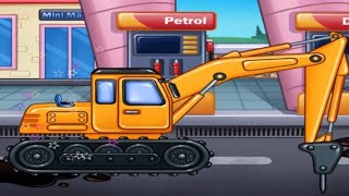 EXCAVATRORTRUCKBULLDOZERTRANSFORMERROBLOXTRACTOR [upl. by Ecinrev]