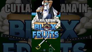 ⚔️ CUTLASS and KATANA in BLOX FRUITS 🏴‍☠️ STARTER SWORDS in the game 🔥🔥 bloxfruits roblox fyp [upl. by Mari]