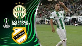 Ferencváros vs Čukarički Extended Highlights  UECL Group Stage MD 1  CBS Sports Golazo  Europe [upl. by Hogle]