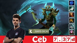 DOTA 2 Ceb the NECROPHOS OFFLANE 737d 3 [upl. by Montgomery843]