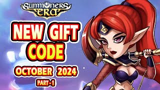 Summoners Era New Gift Code  Summoners Era New Gift Code October 2024 Part1 [upl. by Harrus]