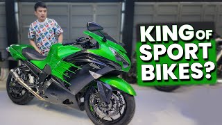 Kawasaki ZX14R Review  Soundcheck Fuel Consumption [upl. by Anehsuc]