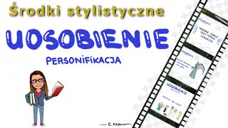 Środki stylistyczne personifikacja uosobienie [upl. by Aisyla213]