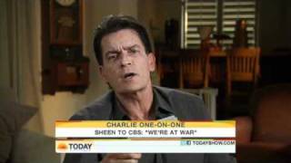 Charlie Sheen interview on the Today Show 20110228 [upl. by Christian]