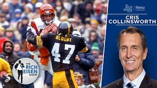 Cris Collinsworth on Getting Roughed Up by the Legendary “Steel Curtain” Defense  Rich Eisen Show [upl. by Caundra398]