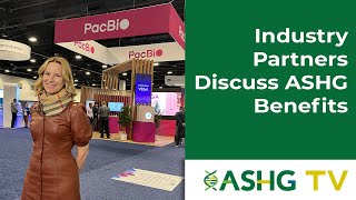 Industry Partners Discuss ASHG Benefits [upl. by Earased354]