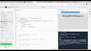 MongoDB and Mongoose Perform New Updates on Documents Using modelfindOneAndUpdate Free Code Camp 09 [upl. by Joline]