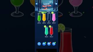 Water sort level 24 YouTube short lovely super game 🌹 [upl. by Ormsby63]