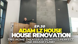 Renovating Adam LZs House  Just One MAJOR Flaw With The Home Theater Setup  EP30 [upl. by Bardo872]