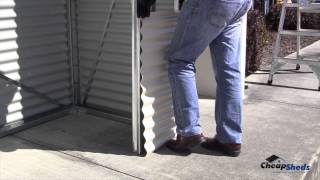 Step 6  Front Wall Cladding  Smartlocker Assembly Video [upl. by Anerok]