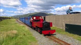 Fairbourne Railway Wednesday 9th August 2017 [upl. by Zeuqirdor]