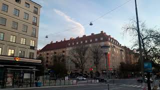 Odenplan Street Stockholm city Sweden 🇸🇪 [upl. by Kajdan421]