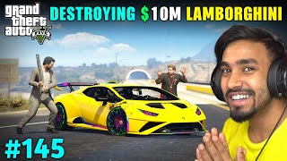 I DESTROYED JIMMYS SUPERCAR  GTA V GAMEPLAY 145 [upl. by Yblehs]