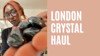 Crystal Haul Hematite Strawberry Quartz Flourite Phantom Quartz [upl. by Hersh609]