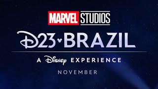 MARVEL STUDIOS D23 BRAZIL PRESENTATION PREVIEW  First Look Trailers What to Expect [upl. by Yrollam]