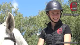 Axelle parle de létape 2 du programme cavalierproacademy Le saut mathématique [upl. by Malek125]