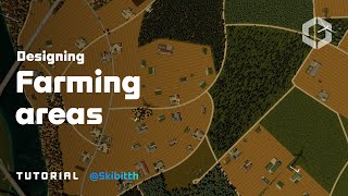 Designing Farming Areas  Inspirational Builds  Cities Skylines II [upl. by Barber]