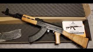 Zastava M70 ZPAP Rifle Unboxing AK 47 variant [upl. by Ainig]