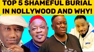 Top 5 Most Shameless Burial Of Dead Actors In Nollywood mribu amaechimuonagor juniorpope burial [upl. by Artenak]