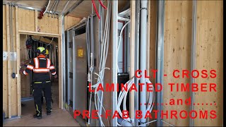 CROSS LAMINATED TIMBER with some PREFAB Baths [upl. by Brookhouse]